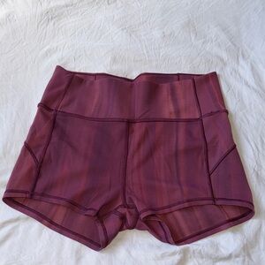 Lululemon Shorts magenta color